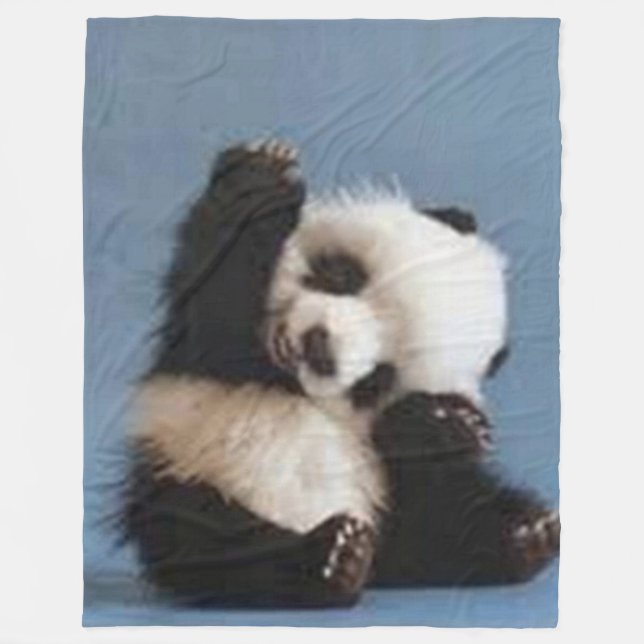 HIGH 5 PANDA FLEECE BLANKET (Front)
