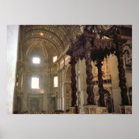 High altar of St Peter"s Basilica, Vatican, Rome