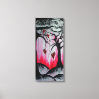 High and Dry Heart Trees Hearts Surreal Goth Art