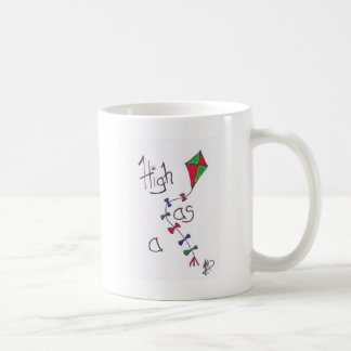 High as a kite coffee mug
