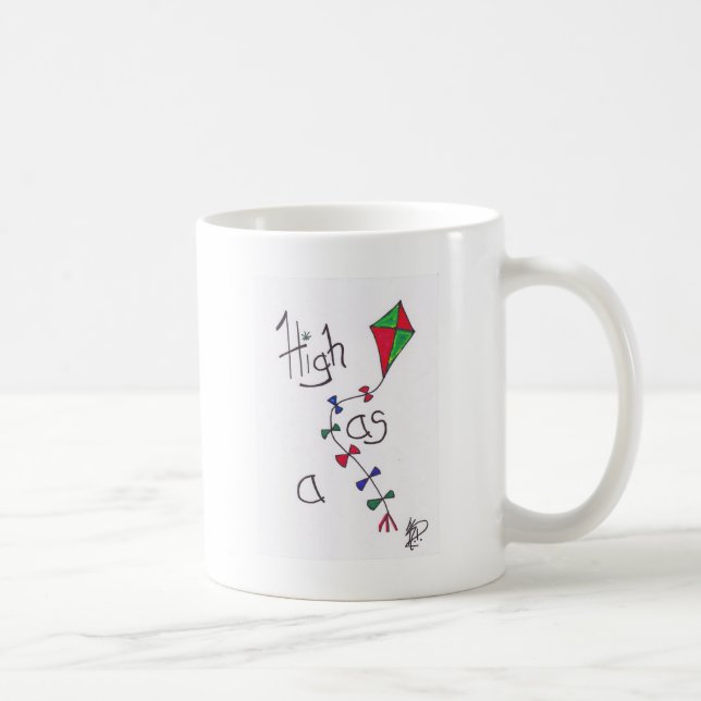 High as a kite coffee mug (Right)