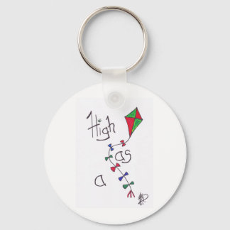 High as a kite key ring