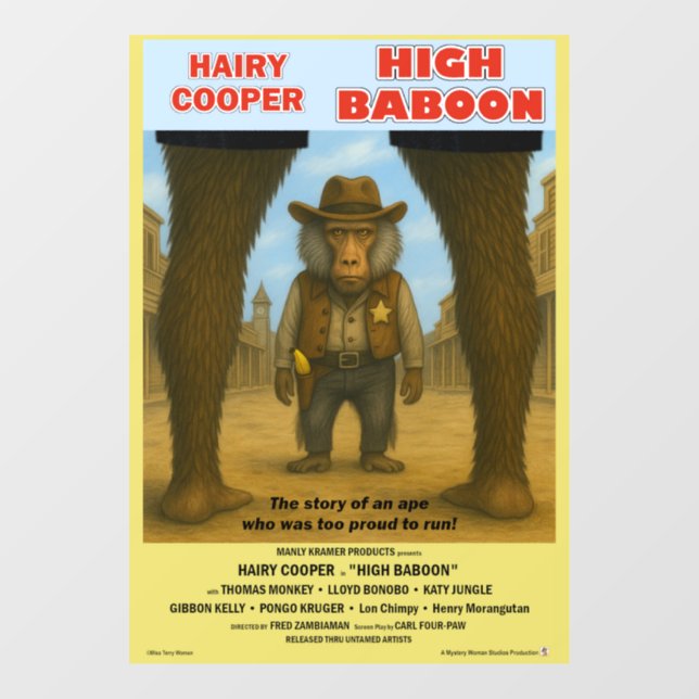 High Baboon Movie Parody (Sheet)