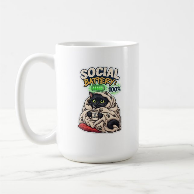 High Battery  Coffee Mug (Left)