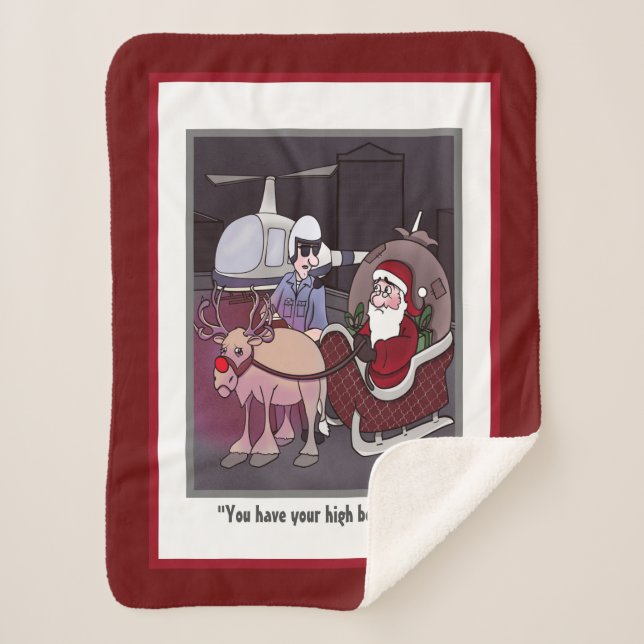 High Beams Sherpa Blanket (Front)