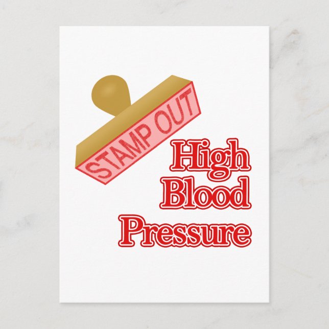 High Blood Pressure Postcard (Front)