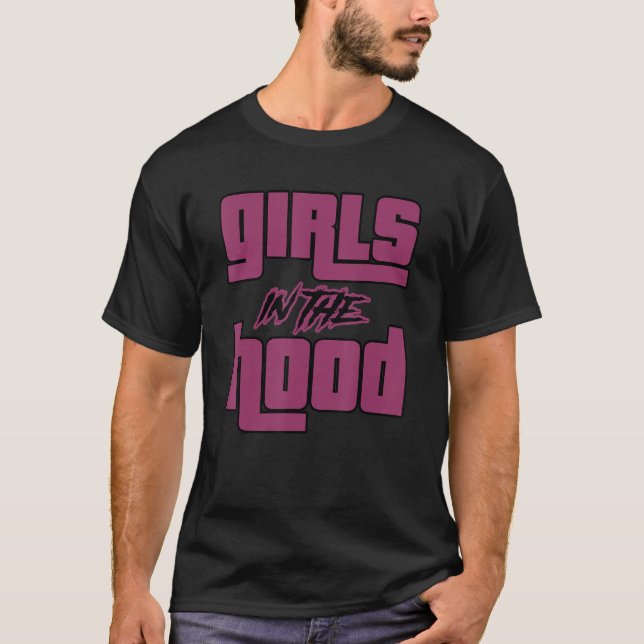 High Bordeaux 1s Tee Girls In The Hood Drip 1 High (Front)