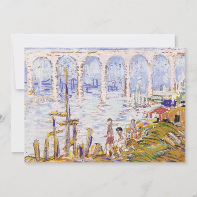 High Bridge Harlem River | George Luks (Front)