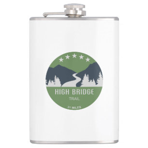 High Bridge Trail Hip Flask