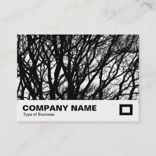 High Contrast Branches Business Card