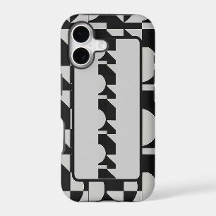 High-Contrast Clarity: Designer Abstract iPhone 17