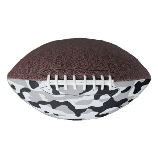 High contrast urban camouflage football