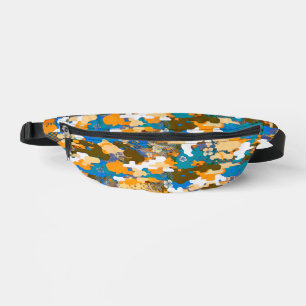 High-contrast Urban Digital Camouflage Pattern  Bum Bags