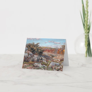 'High Country Juniper' note card print