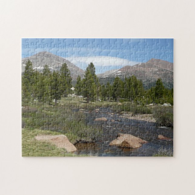 High Country Mountain Stream III at Yosemite Jigsaw Puzzle (Horizontal)