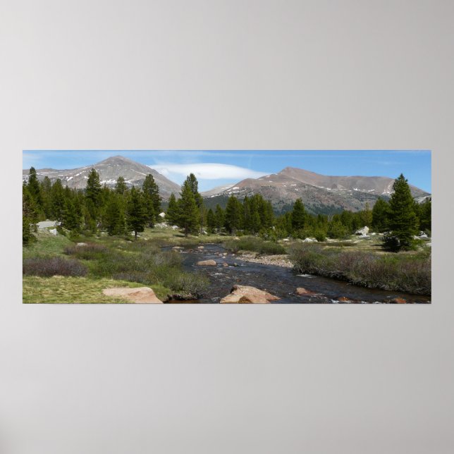 High Country Mountain Stream III at Yosemite Poster (Front)