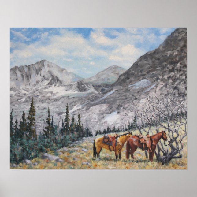 High Country Ride Fine Art Print (Front)