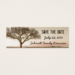 High Country Save the Date Bookmark Card