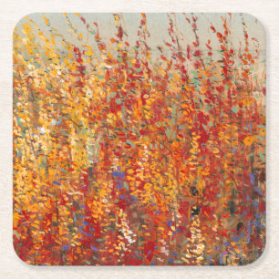 High Desert Blossoms II Square Paper Coaster