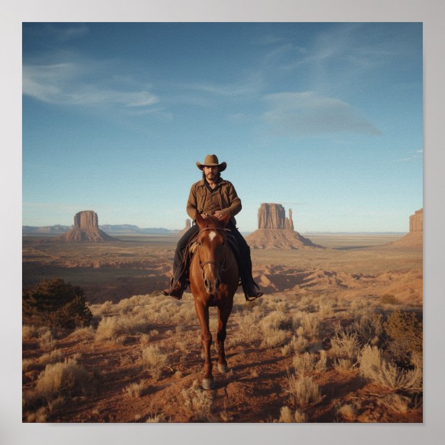 High Desert Mesa Journal - Western Geological  Poster (Front)