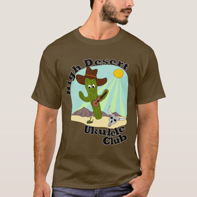 High Desert Ukulele Club Logo T-Shirt (Front)