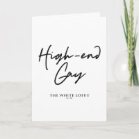 High-End Gay - The White Lotus