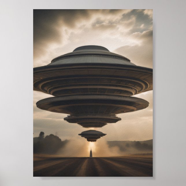 High Energy UFO Poster (Front)