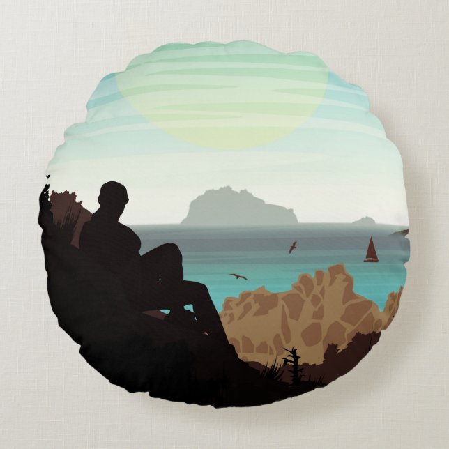 High Escape Round Cushion (Front)