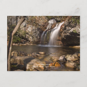 High Falls Waterfall, Talladega National Forest Postcard
