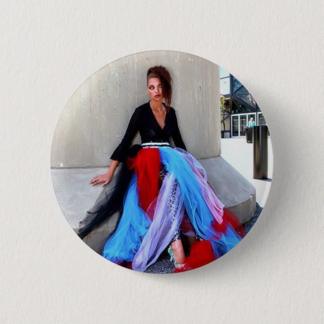 high fashion 168 6 cm round badge (Front)