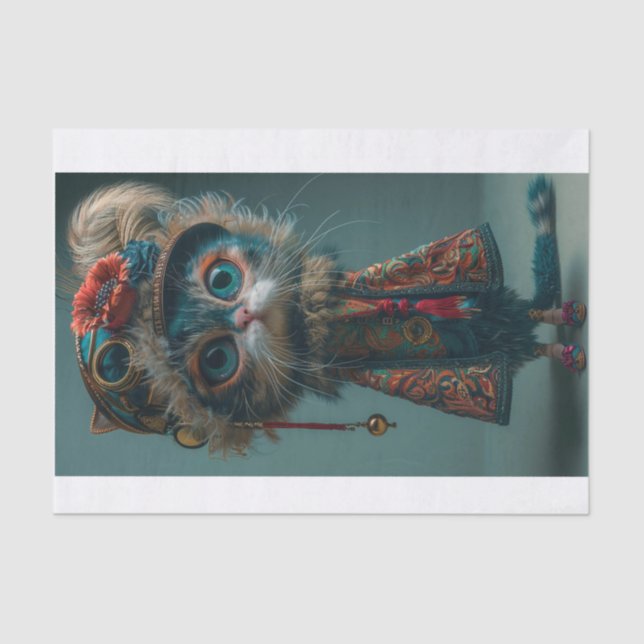 High Fashion Cat5 Tissue Paper (Front)