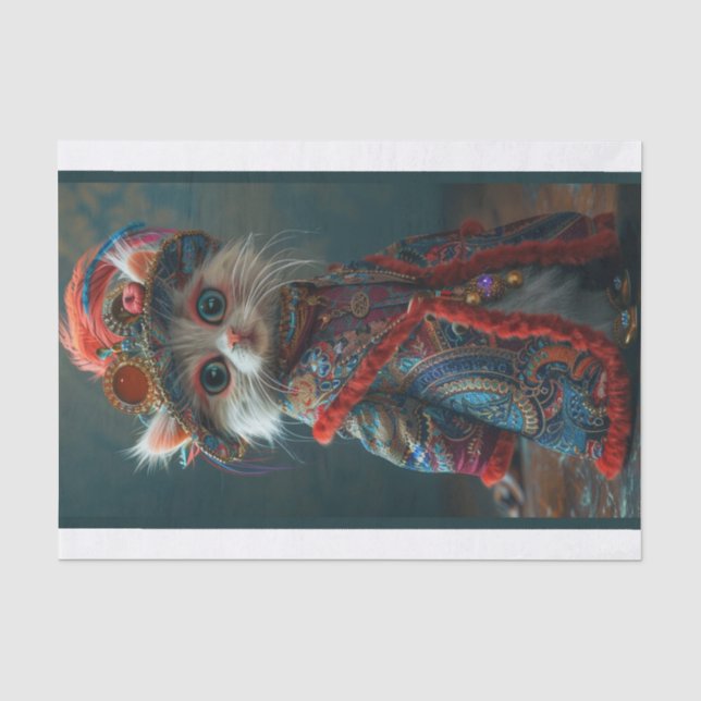 High Fashion Cat6 Tissue Paper (Front)