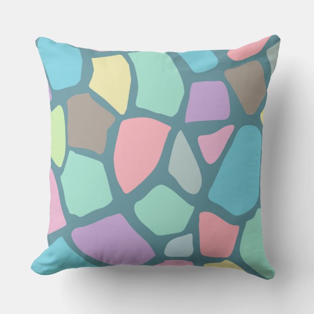 High Fashion Giraffe Cushion (Front)