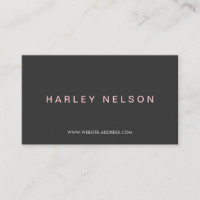 HIGH-FASHION LUXE No. 1 Business Card