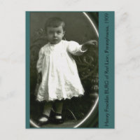 High Fashion Toddler of 1909