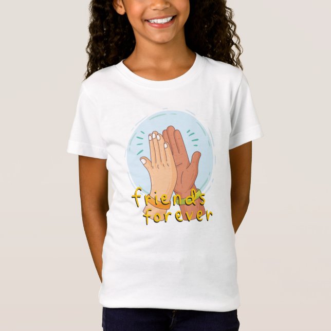High Five Best Friend T-Shirt (Front)