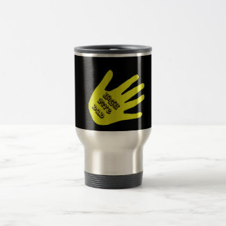 High Five Dad Hand Travel Mug