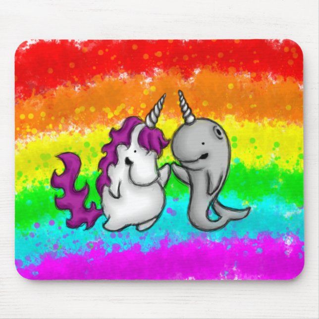 High Five For Friendship Mouse Pad (Front)