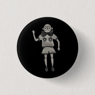 High five to everyone!  3 cm round badge