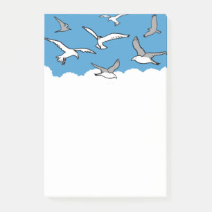 High Flying Birds Design Post-it Notes