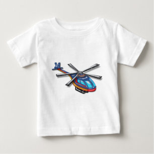 High Flying Helicopter Baby T-Shirt