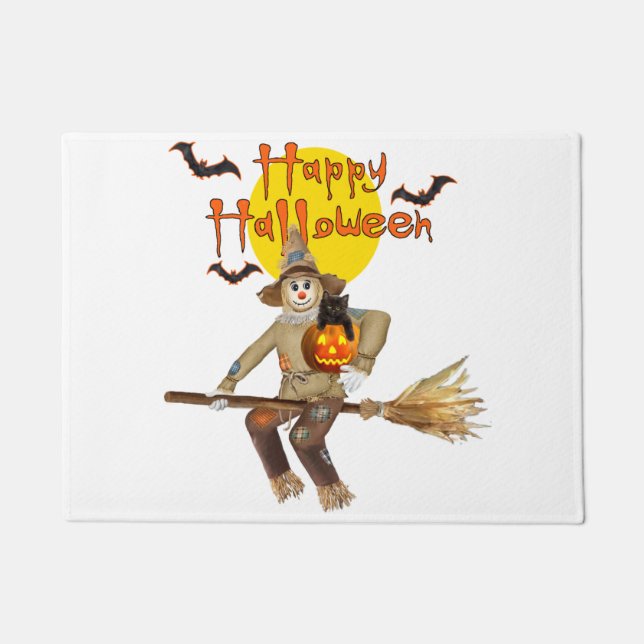 High Flying Scarecrow Doormat (Front)