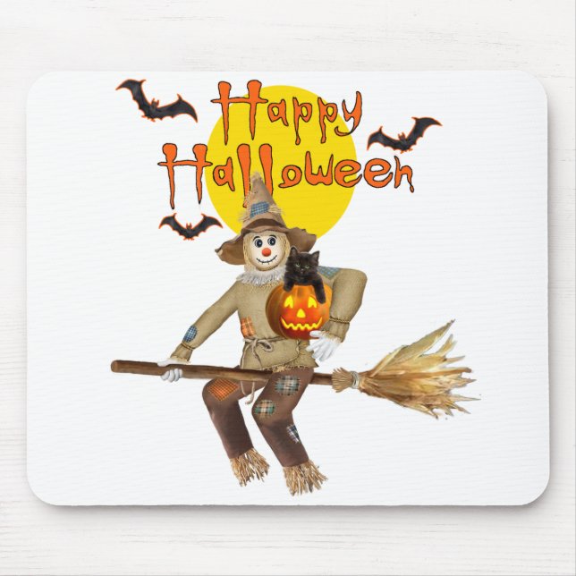 High Flying Scarecrow Mouse Pad (Front)