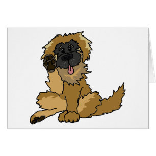 High Four! Leonberger card