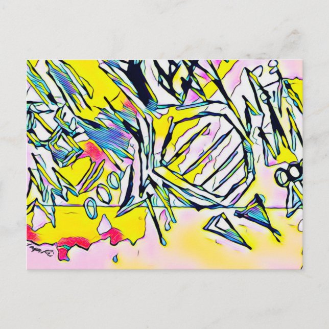 High Frequencies Postcard (Front)