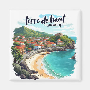 HIGH GUADELOUPE LAND MAGNET