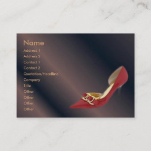 High Heel Profile Card