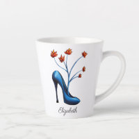 High Heel Shoe And Flower Bouquet Art