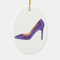 High Heel Shoe in Ultra Violet