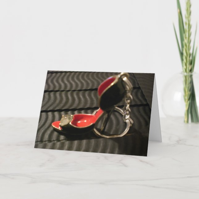 High Heel Shoe Note Card (Front)